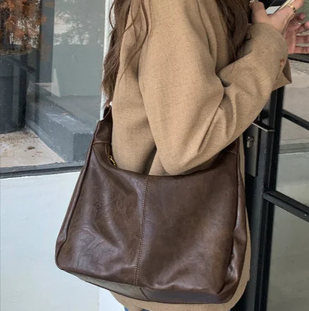 Sora Shoulder Bag – Soft PU Streetwear Classic