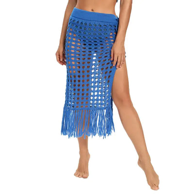 Luna Fringe Mesh Sarong
